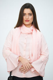 Shirt, Scarf & Trousers Black/Pink Workwear