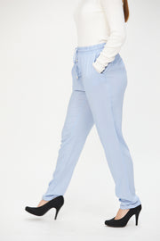 Slim Fit Trousers Blue (Light)