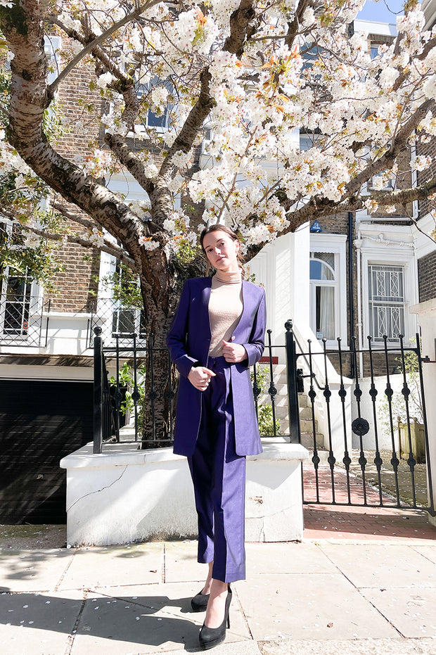 PURPLE TAILORED SUIT