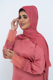 3 Piece, Satin Tunic, Trousers & Scarf