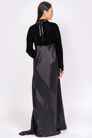 LONG BLACK MAXI DRESS